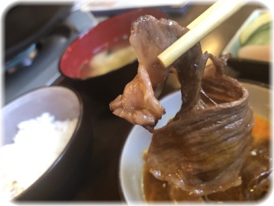 おいしいお肉を囲むすき焼き♬舟木亭